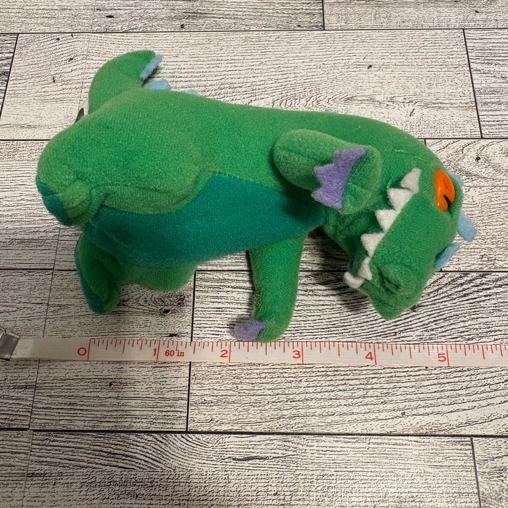 Rugrats Green Dinosaur Plush Toy - Picture 3 of 4
